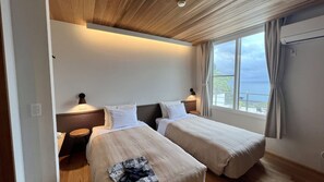 1 bedroom, desk, free WiFi, bed sheets - Stay without meals Westernstyle room for 4 peop / Shimoda Shizuoka (Shimoda)