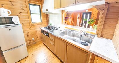 Awaji City Iwaya BBQ stove free It is a private - It is a private log house villa in Iwaya Awaji City / Awaji Hyōgo