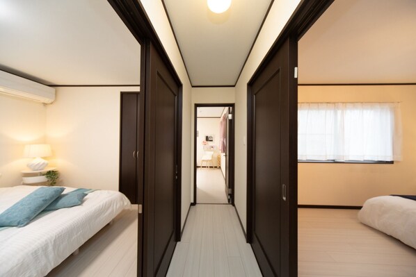 3 bedrooms, desk, free WiFi, bed sheets - A spacious 3LDK apartment for rent in Kuruma Awaji City / Awaji Hyōgo (Awaji)