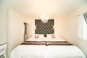 3 chambres, bureau, Wi-Fi gratuit, draps fournis