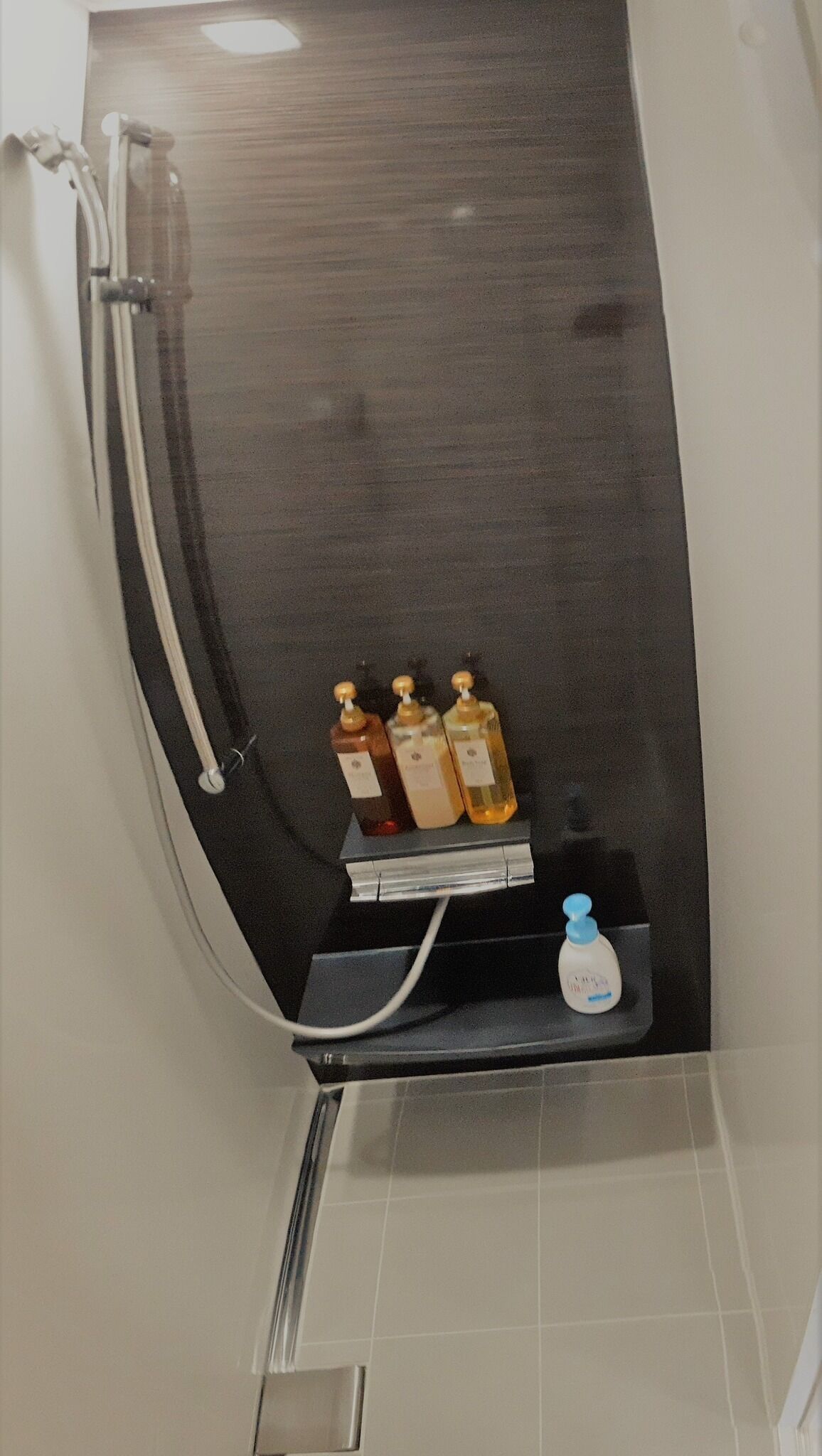 Sèche-cheveux, serviettes fournies, shampoing