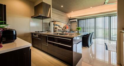 OR211 spacious living room The contrast between t - Ocean Resort Maeda Misaki 211 / Kunigami-gun Okinawa