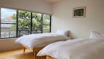 2 habitaciones, escritorio, wifi gratis y ropa de cama