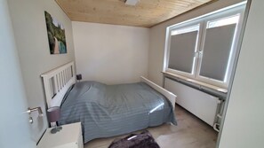 1 chambre, bureau, fer et planche Ă repasser, lit parapluie