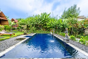 Outdoor pool, pool loungers - KINTAMANI Paradise (Kintamani)
