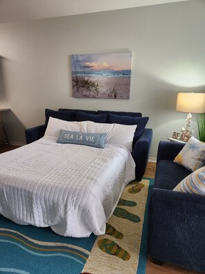 1 dormitorio, tabla de planchar con plancha, wifi gratis y ropa de cama