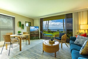 Living area - Sugar Beach by Coldwell Banker Island Vacation (Kihei)