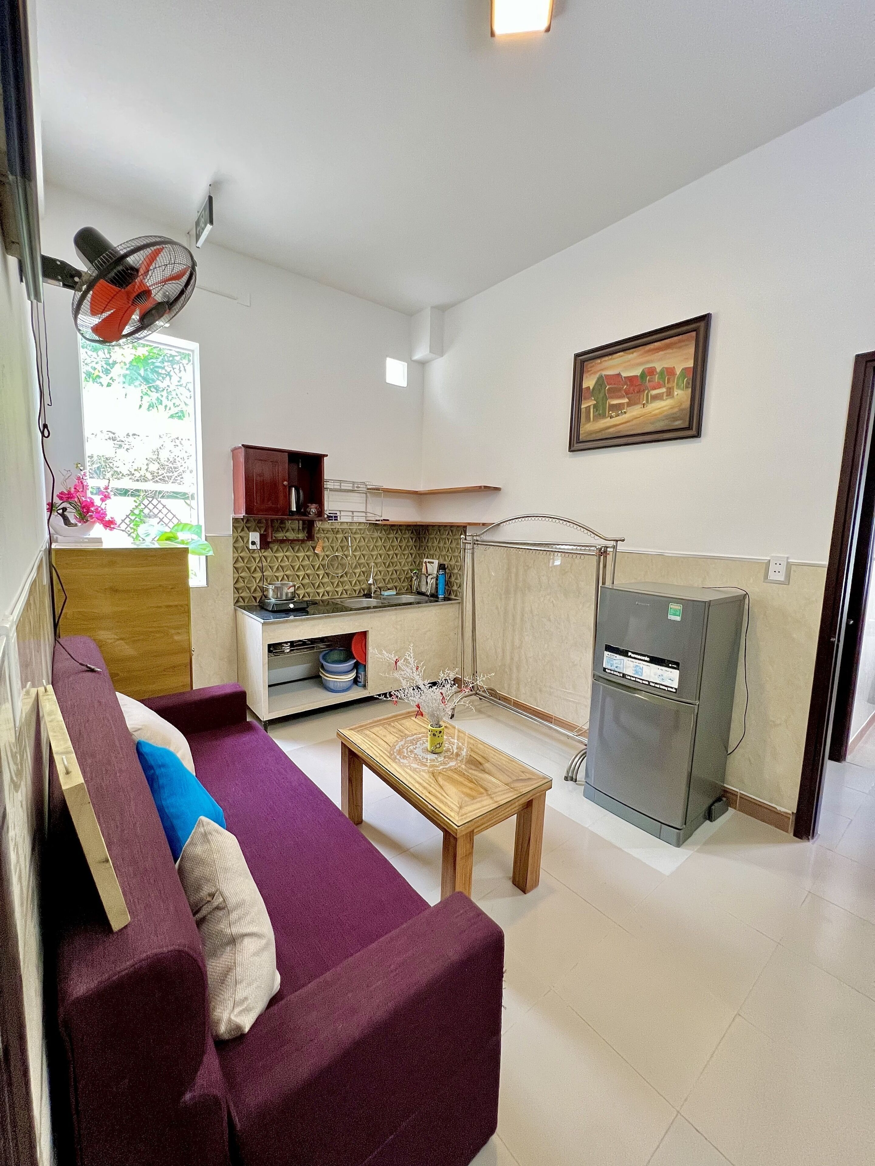 Standard Apartment, 2 Bedrooms | Living area | TV