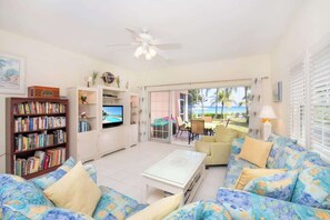TV, DVD player, offices