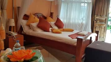 Wifi gratis y ropa de cama