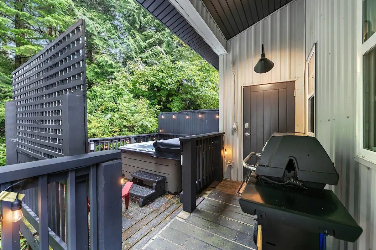 Baignoire à remous extérieure