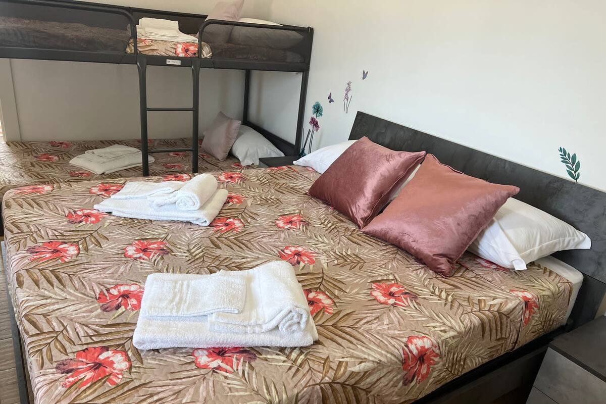 Premium bedding, memory-foam beds, soundproofing, free WiFi