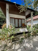 Fachada de la propiedad