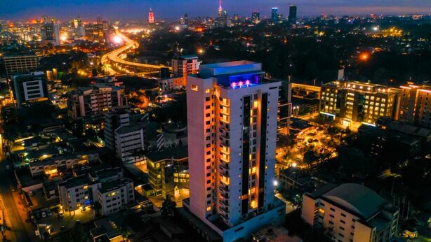 Aerial view - crestpark apartments (Nairobi)