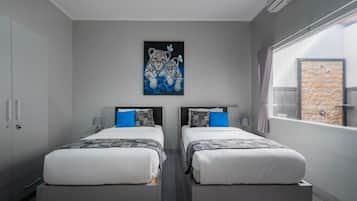 3 habitaciones, wifi gratis y ropa de cama