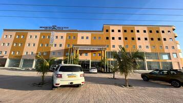 Konaklama yerinin ön cephesi