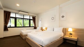 Free WiFi, bed sheets - B2 Phayao Boutique & Budget Hotel (Phayao)