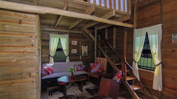 Cabin, 1 Bedroom, Patio | Interior