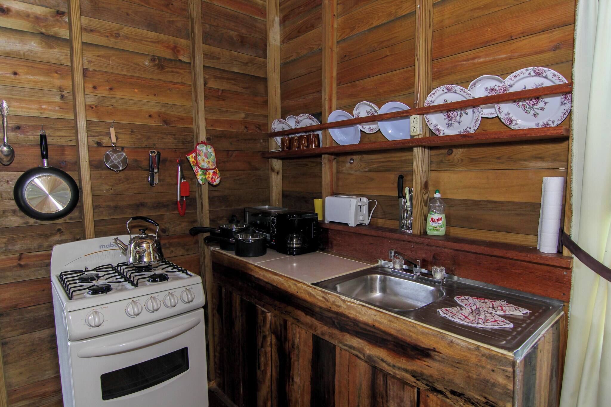 Cabin, 1 Bedroom, Patio | Interior