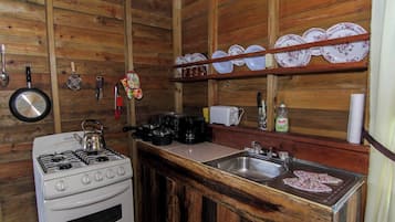 Cabin, 1 Bedroom, Patio | Interior