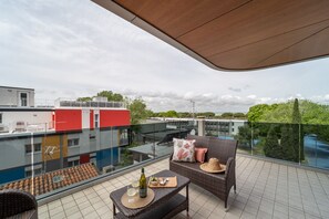 Appartamento, 1 camera da letto, balcone | Parco della struttura