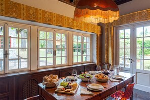 Familienvilla, Mehrere Schlafzimmer (Villa Colle) | Esszimmer