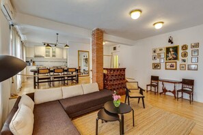 Living area - 3-bedroom Holiday House Giovanni (Preko)