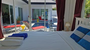 Villa, 4 Bedrooms, Private Pool | Living room