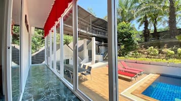 Villa, Multiple Bedrooms, Private Pool, Garden View | Sun deck