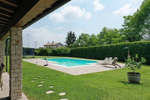 Apartment, 2 Bedrooms, Patio, Garden View | Pool | Outdoor pool