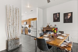 House, 4 Bedrooms, Balcony, Garden View | Dining - "tokyo Ryokan Home in Hidden Dessert Oasis" (Albuquerque)