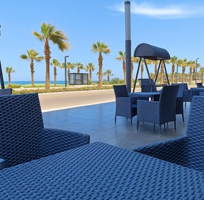 Chalet, 2 Schlafzimmer, barrierefrei, Raucher | Strand | Am Strand