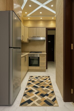 Chalet, 1 Bedroom, Accessible, Smoking | Private kitchen