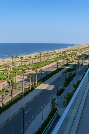 Chalet, 1 Bedroom, Accessible, Smoking | Beach/ocean view - Cozy Family Chalet in Porto Said Resort (Al-Manasrah)