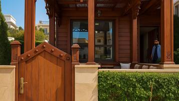 Chalet, 2 camere da letto, accessibile ai disabili, fumatori | Terrazza/patio