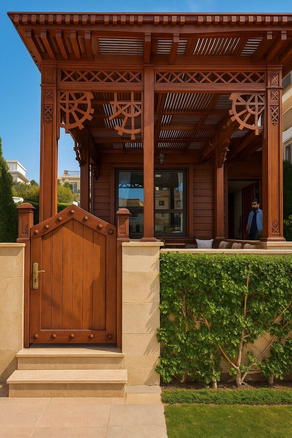 Chalet, 2 slaapkamers, toegankelijk voor mindervaliden, roken | Terras