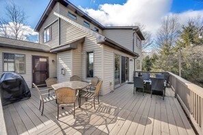 Ferienhaus, 4 Schlafzimmer, Kamin | Außenbereich