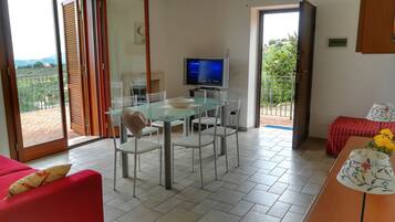 Villa, 2 camere da letto, fumatori, piscina privata | Area soggiorno