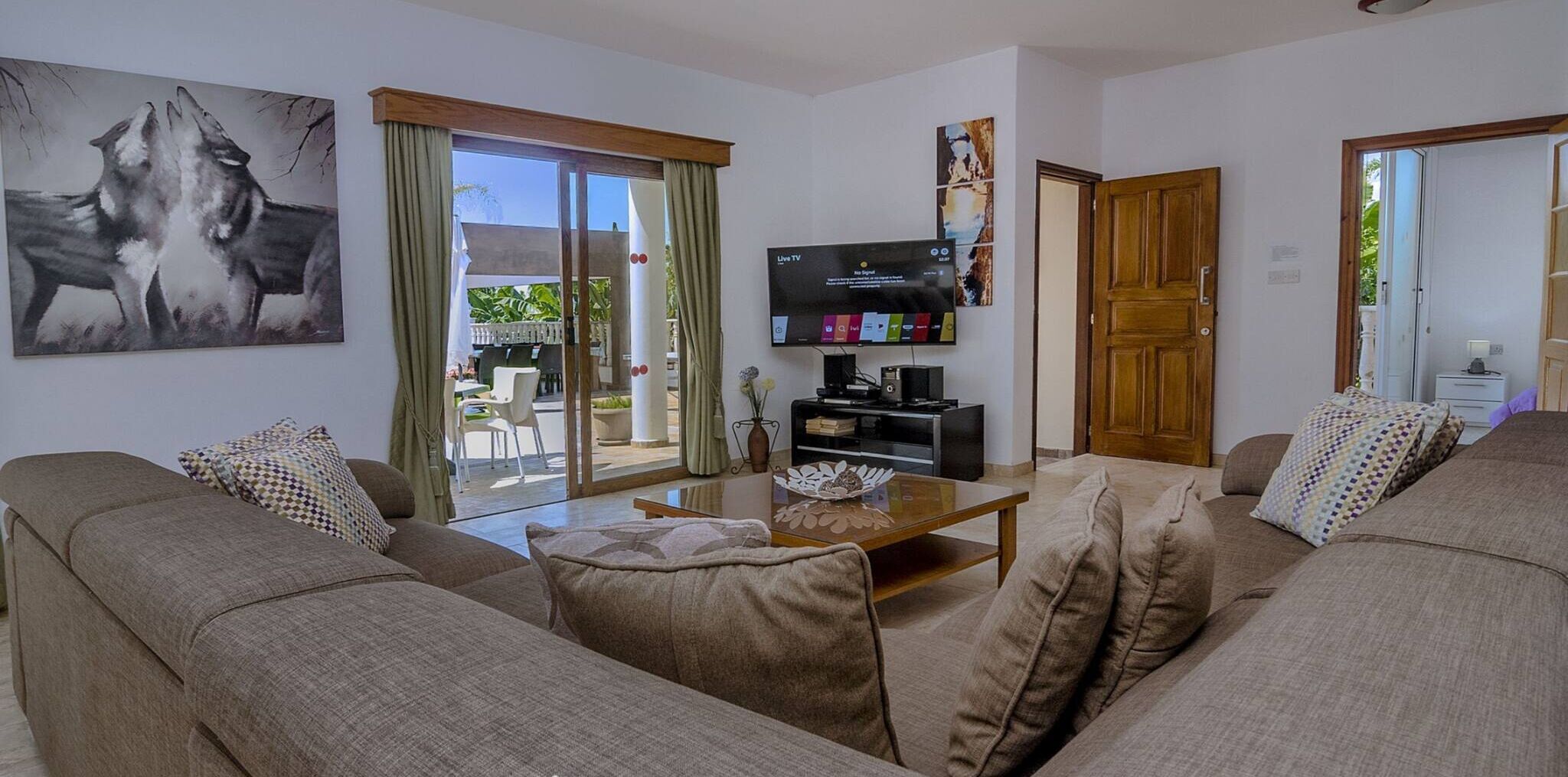 Villa, 5 chambres, fumeur, piscine privée | Salle de séjour