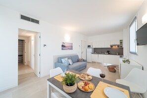 Departamento, 2 habitaciones, refrigerador | Restaurantes