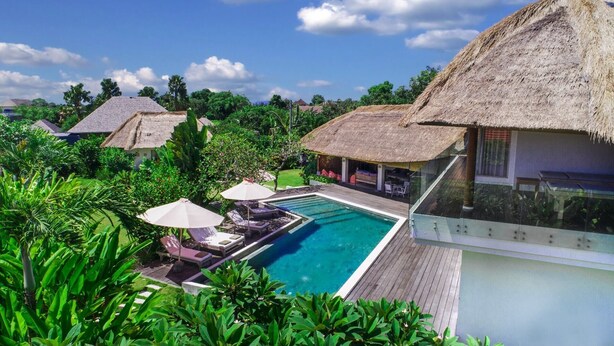Villa, 4 Bedrooms, Smoking, Private Pool | Front of property - "stunning 4 Bedrooms Private Pool Villa in Canggu" (Canggu)