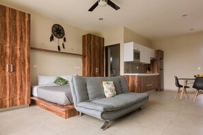 Apartamento, 1 habitación, piscina privada, vistas al jardín | 2 dormitorios