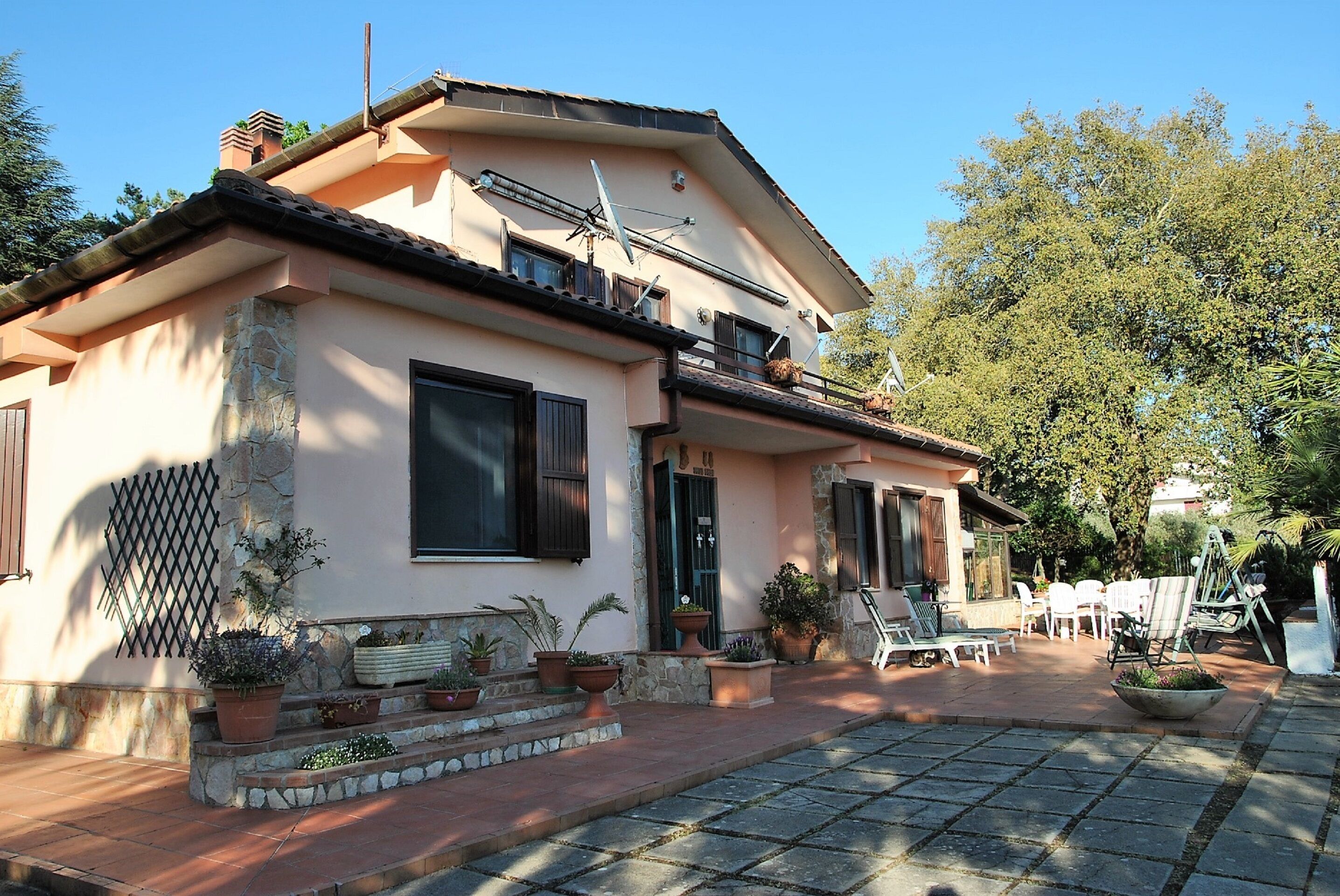 Villa, 5 Schlafzimmer, eigener Pool, Gartenblick | Eingangsbereich