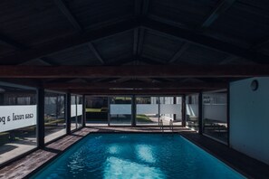 Indoor pool, a heated pool - Houmi Rural House A Ponte (Boimorto)