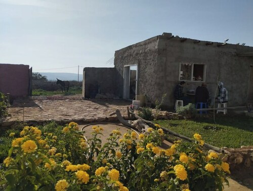 Donkey village house