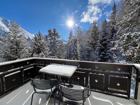 Comfort Double Room, Mountain View | Terrace/patio