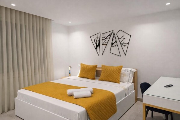 1 chambre, Wi-Fi gratuit, draps fournis