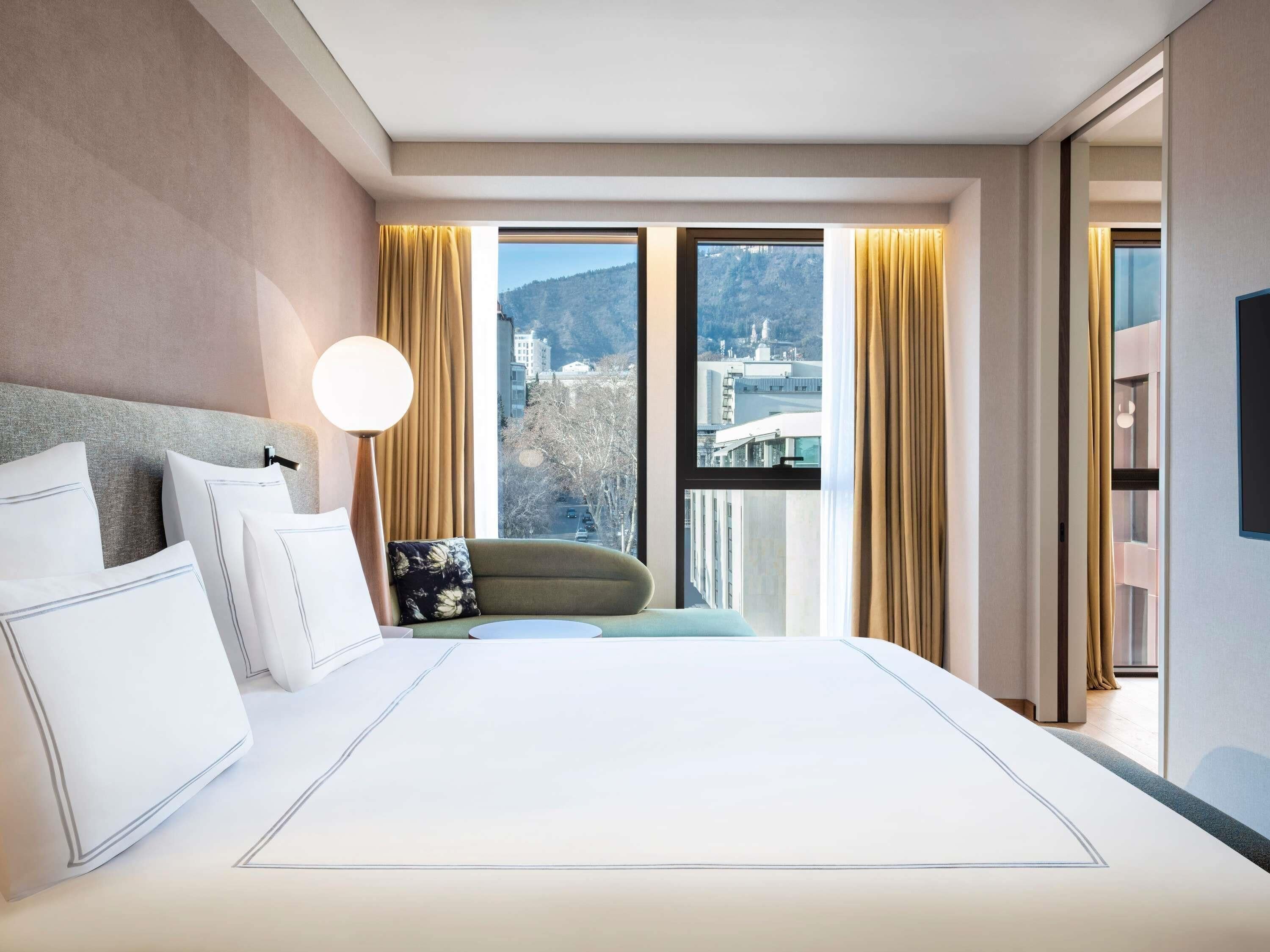 Premium bedding, minibar, in-room safe, desk