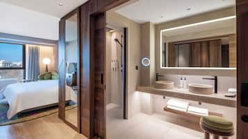 Swiss Vitality Room | Bathroom | Eco-friendly toiletries, hair dryer, bathrobes, slippers