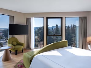 Swiss, Chambre Deluxe, 1 lit double | Vue sur la ville